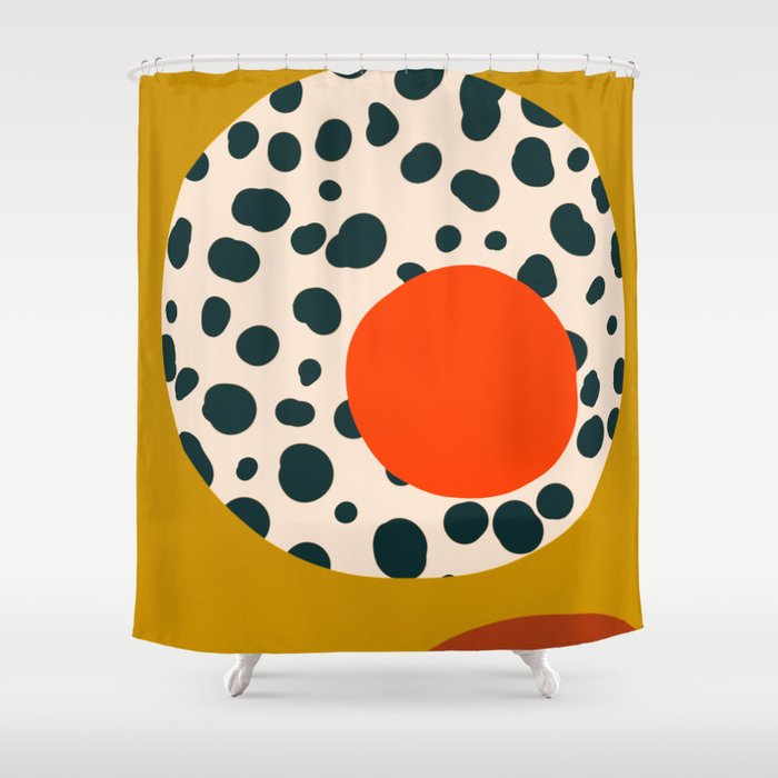 STILL LIFE WITH AN APPLE Shower Curtain Gallery Image 1
