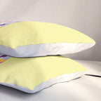 Emo Cancer in Calming Yellow | Zodiac Series Pillow Sham Gallery Image 3