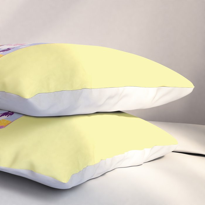 Emo Cancer in Calming Yellow | Zodiac Series Pillow Sham Gallery Image 3