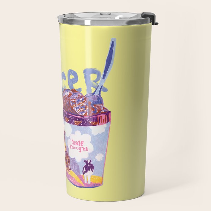 Emo Cancer in Calming Yellow | Zodiac Series Travel Mug Gallery Image 2