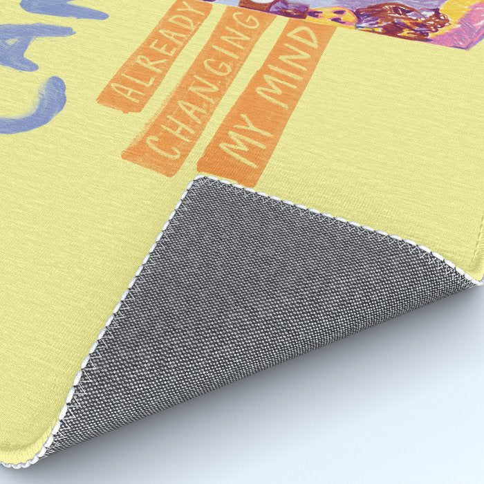 Emo Cancer in Calming Yellow | Zodiac Series Rug Gallery Image 4