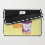 Emo Cancer in Calming Yellow | Zodiac Series Laptop Sleeve Gallery Image 2