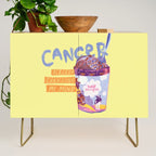Emo Cancer in Calming Yellow | Zodiac Series Credenza Gallery Image 1
