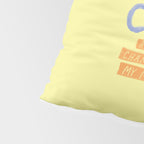 Emo Cancer in Calming Yellow | Zodiac Series Pillow Sham Gallery Image 4