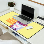 Emo Cancer in Calming Yellow | Zodiac Series Desk Mat Gallery Image 2