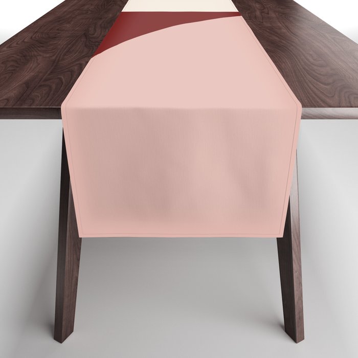 Almond Abstract XIX Table Runner Gallery Image 1