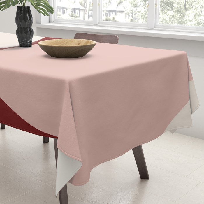 Almond Abstract XIX Tablecloth Gallery Image 3
