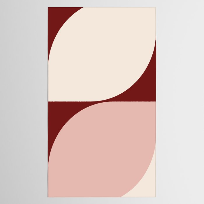 Almond Abstract XIX Tablecloth Gallery Image 2