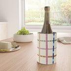Colorful Patterned Grid Wine Chiller Gallery Image 4