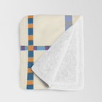 Colorful Patterned Grid Throw Blanket Gallery Image 3