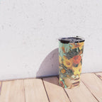 Baby's in bloom - Rainbow, flowers, birds,  butterflies Travel Mug Gallery Image 4