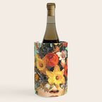 Baby's in bloom - Rainbow, flowers, birds,  butterflies Wine Chiller Gallery Image 1