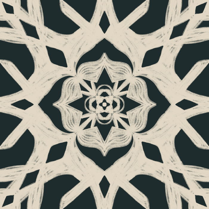 Scandinavian Snowflake no. 3 navy colorway  Coffee Mug Gallery Image 2