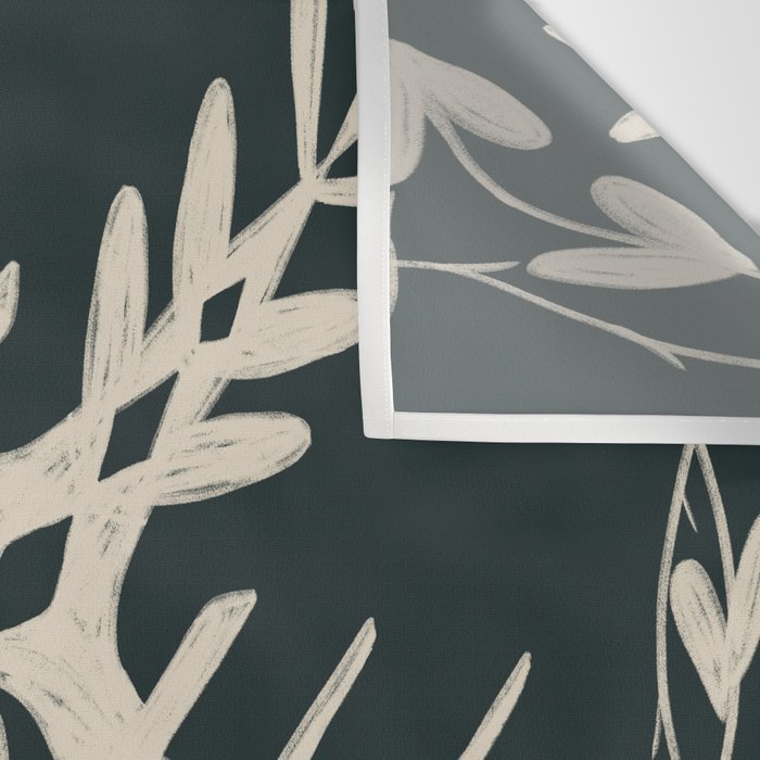 Scandinavian Snowflake no. 3 navy colorway  Wall Tapestry Gallery Image 3