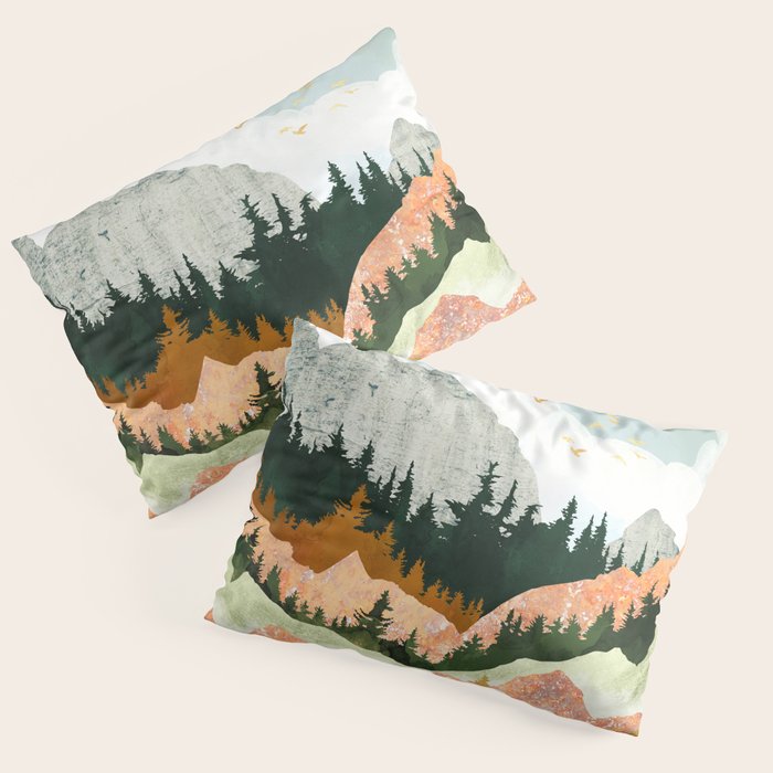 Spring Flight II Pillow Sham Gallery Image 3