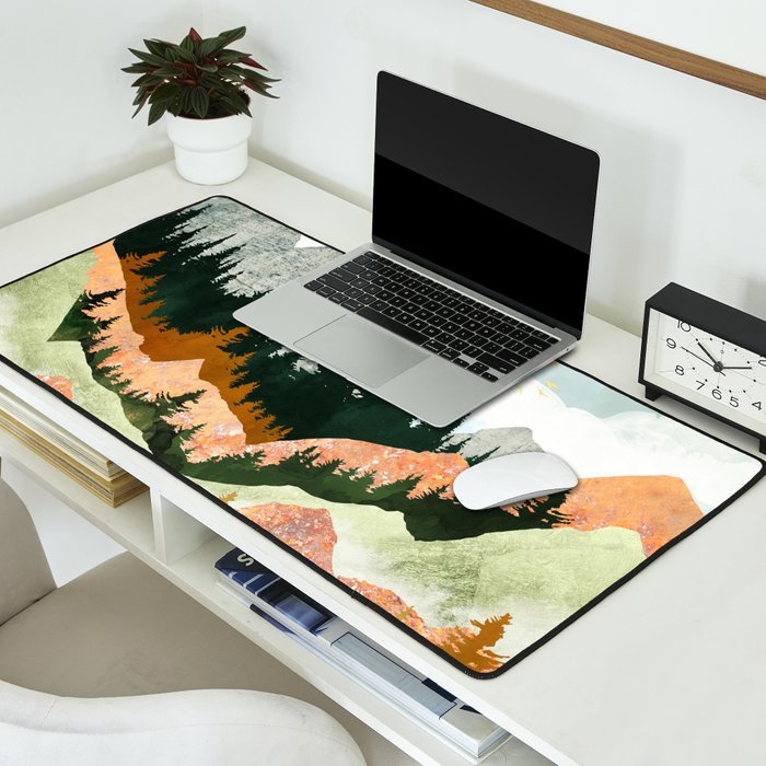 Spring Flight II Desk Mat Gallery Image 2