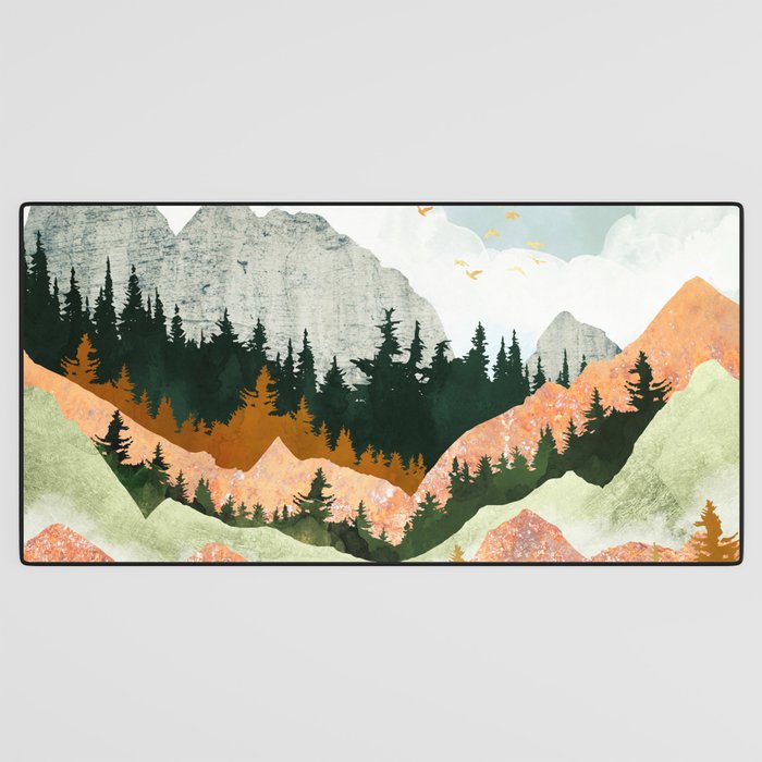 Spring Flight II Desk Mat Gallery Image 3