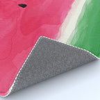Watermelon Abstract Rug Gallery Image 4