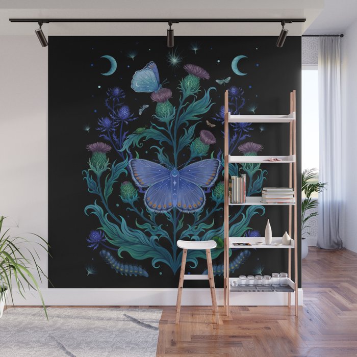 Thistle Home Wall Mural Gallery Image 1