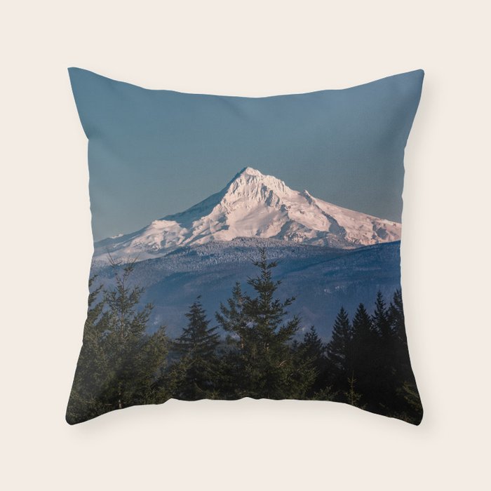 Mt. Hood Memories - 120/365 Nature Photography Throw Pillow Gallery Image 6