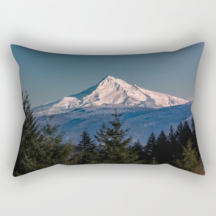 Mt. Hood Memories - 120/365 Nature Photography Rectangular Pillow Gallery Image 2