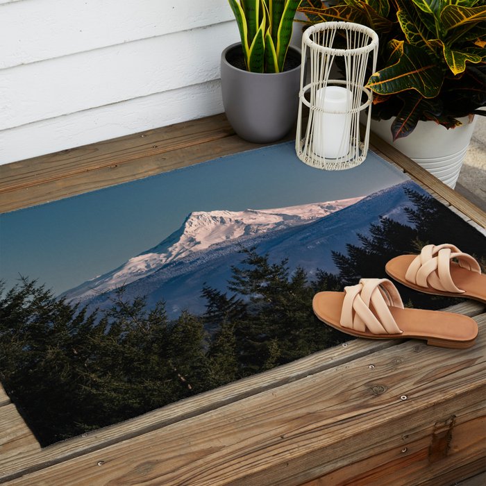 Mt. Hood Memories - 120/365 Nature Photography Outdoor Rug Gallery Image 2