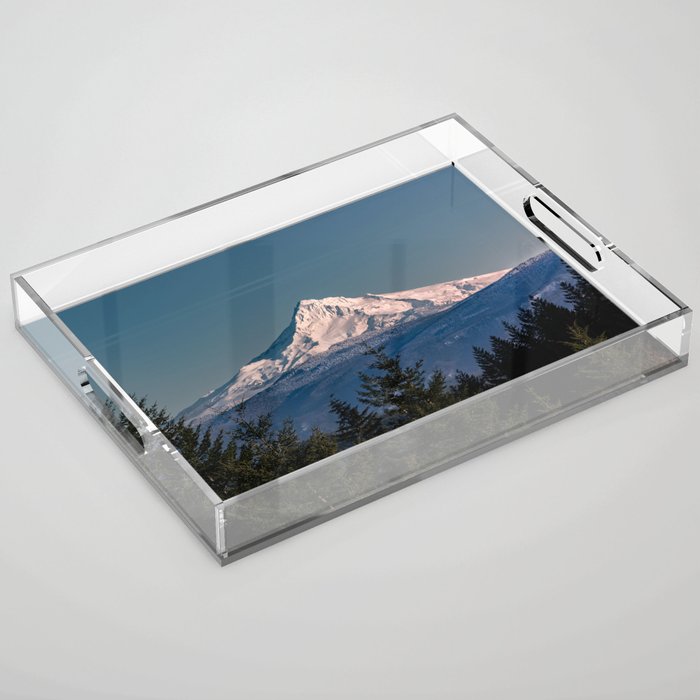 Mt. Hood Memories - 120/365 Nature Photography Acrylic Tray Gallery Image 1