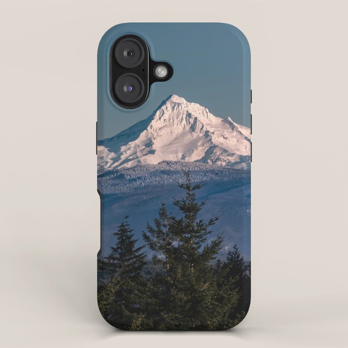 Mt. Hood Memories - 120/365 Nature Photography iPhone Case Gallery Image 1