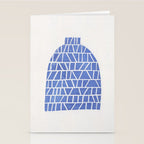 Linocut Vase #5 Stationery Card Gallery Image 2