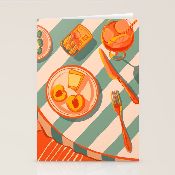 Golden Hour Aperitivo Stationery Card Gallery Image 2