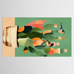 Cactus & Birds 3 Tablecloth Gallery Image 2