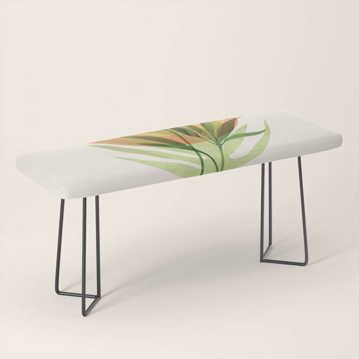 Retro Sunset Garden Still Life Bench Gallery Image 1