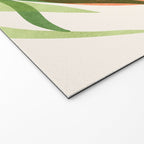 Retro Sunset Garden Still Life Welcome Mat Gallery Image 2