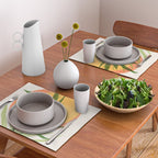 Retro Sunset Garden Still Life Placemat Gallery Image 2
