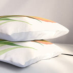 Retro Sunset Garden Still Life Pillow Sham Gallery Image 3