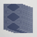 Geo (Navy) Wrapping Paper Gallery Image 3