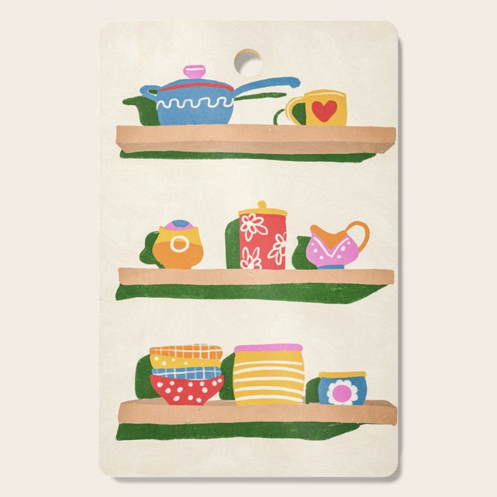 My favourite shelf Cutting Board Gallery Image 1