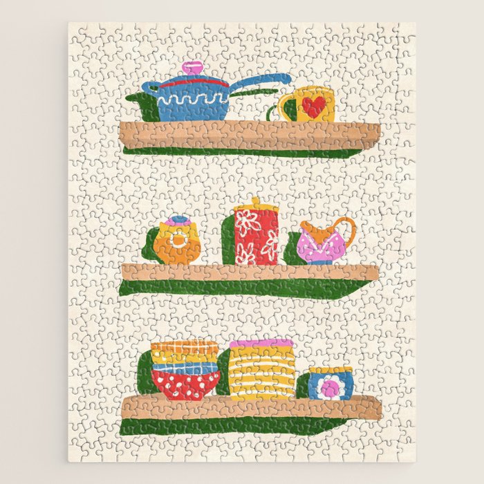 My favourite shelf Jigsaw Puzzle Gallery Image 1