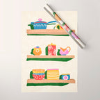 My favourite shelf Wrapping Paper Gallery Image 1