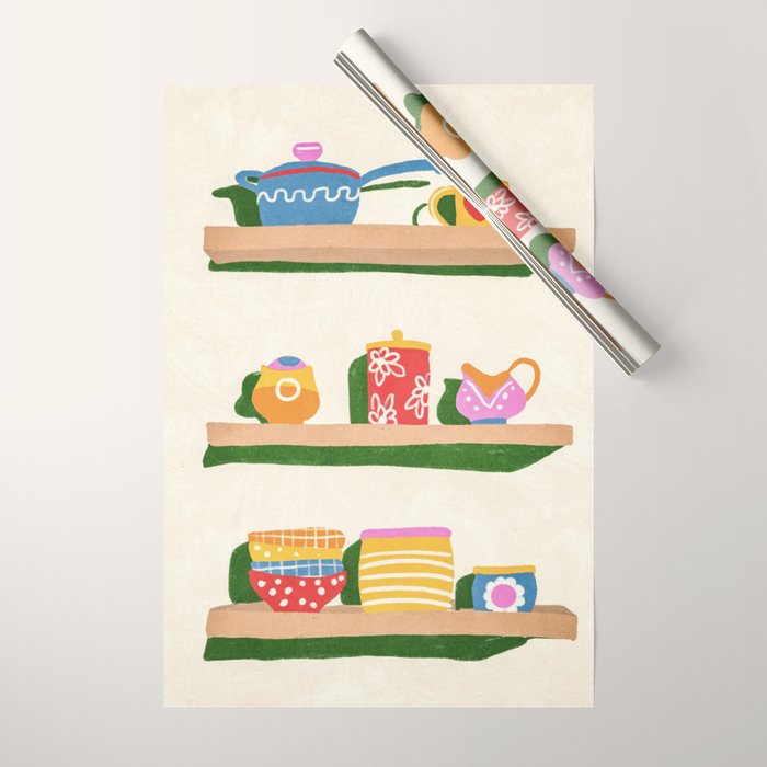 My favourite shelf Wrapping Paper Gallery Image 1
