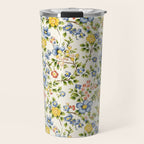 Cute Summer Floral Hand Painted Travel Mug Gallery Image 1