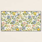 Cute Summer Floral Hand Painted Desk Mat Gallery Image 3