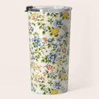 Cute Summer Floral Hand Painted Travel Mug Gallery Image 3