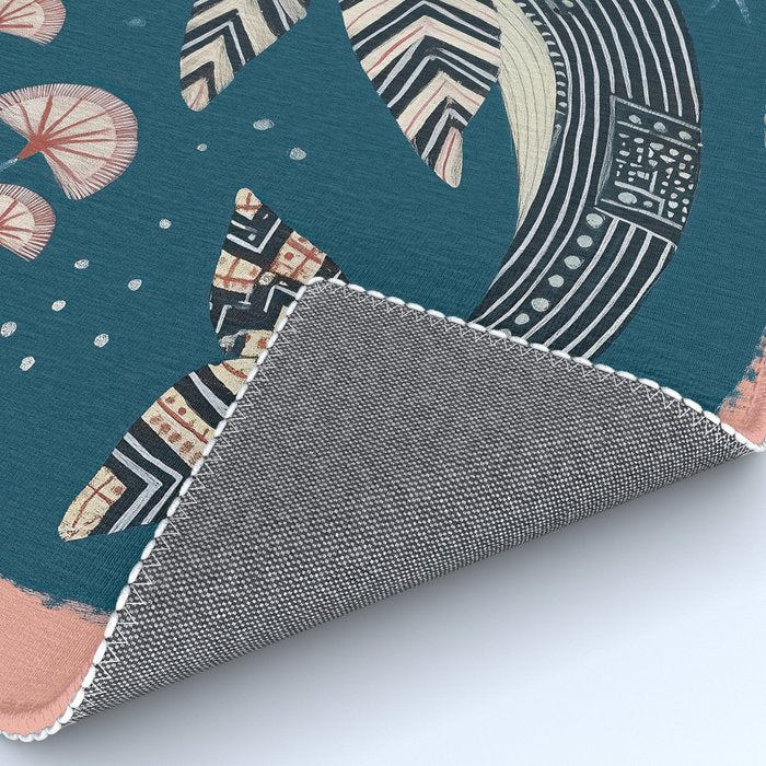 Whale in Bloom Rug Gallery Image 4