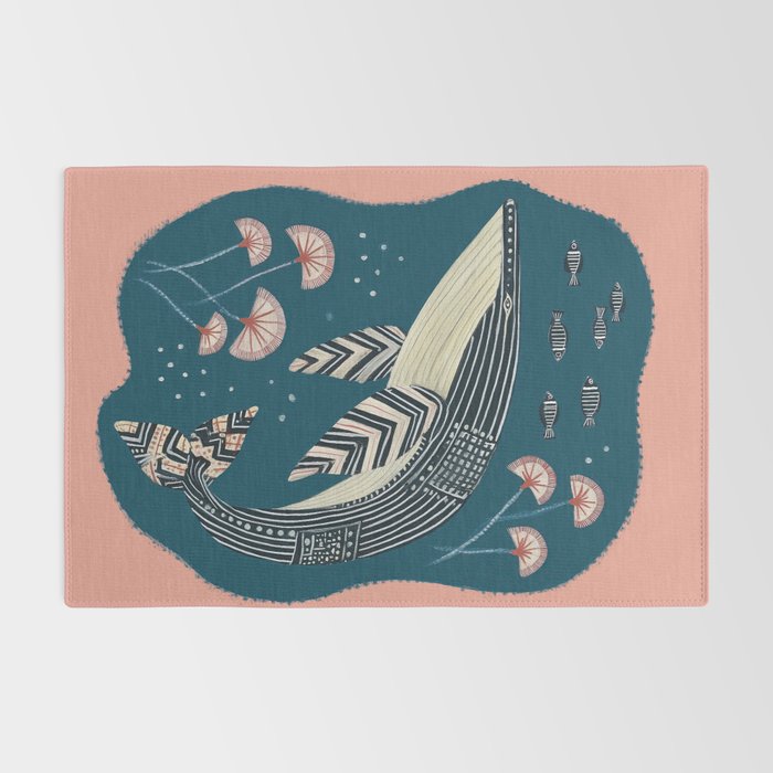 Whale in Bloom Rug Gallery Image 2