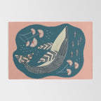 Whale in Bloom Rug Gallery Image 2