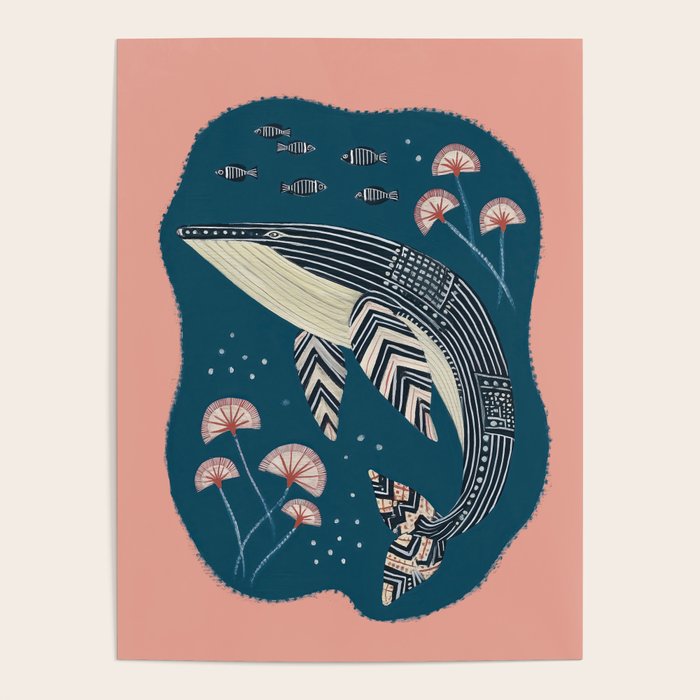 Whale in Bloom Poster Gallery Image 4