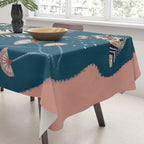 Whale in Bloom Tablecloth Gallery Image 3