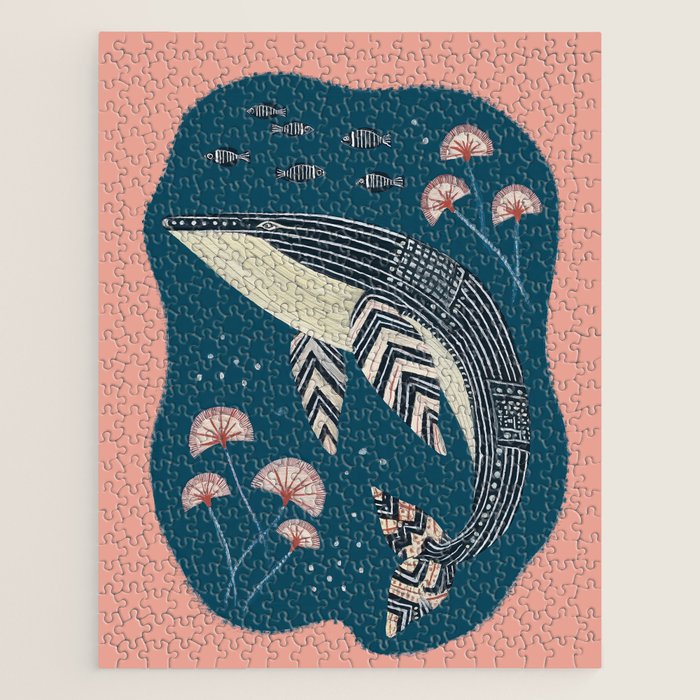 Whale in Bloom Jigsaw Puzzle Gallery Image 1