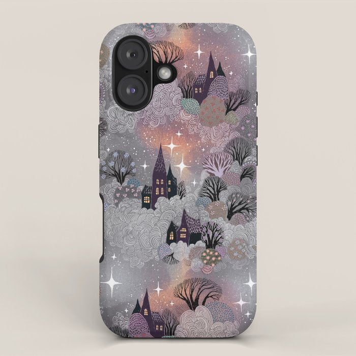 The Sleepy Village iPhone Case Gallery Image 1